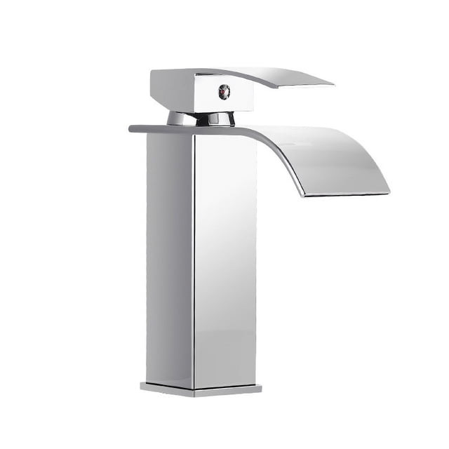 Grifo de baño Grifo de lavabo de baño cromado Grifo monomando Grifo de lavabo de baño de 1 orificio