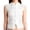 A1 White, variant on Women's Sleeveless Lace Blouse Mandarin Collar Frog Button Front Top, Sheer Floral Crochet Slim Fit Tank Vest for Casual Going Out Party Festival Wear Black L