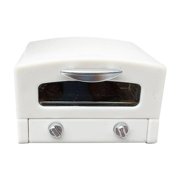 Electrodoméstico de cocina a escala 1:12, juguetes de rol, electrodoméstico de cocina para niños y niñas Horno de microondas beige
