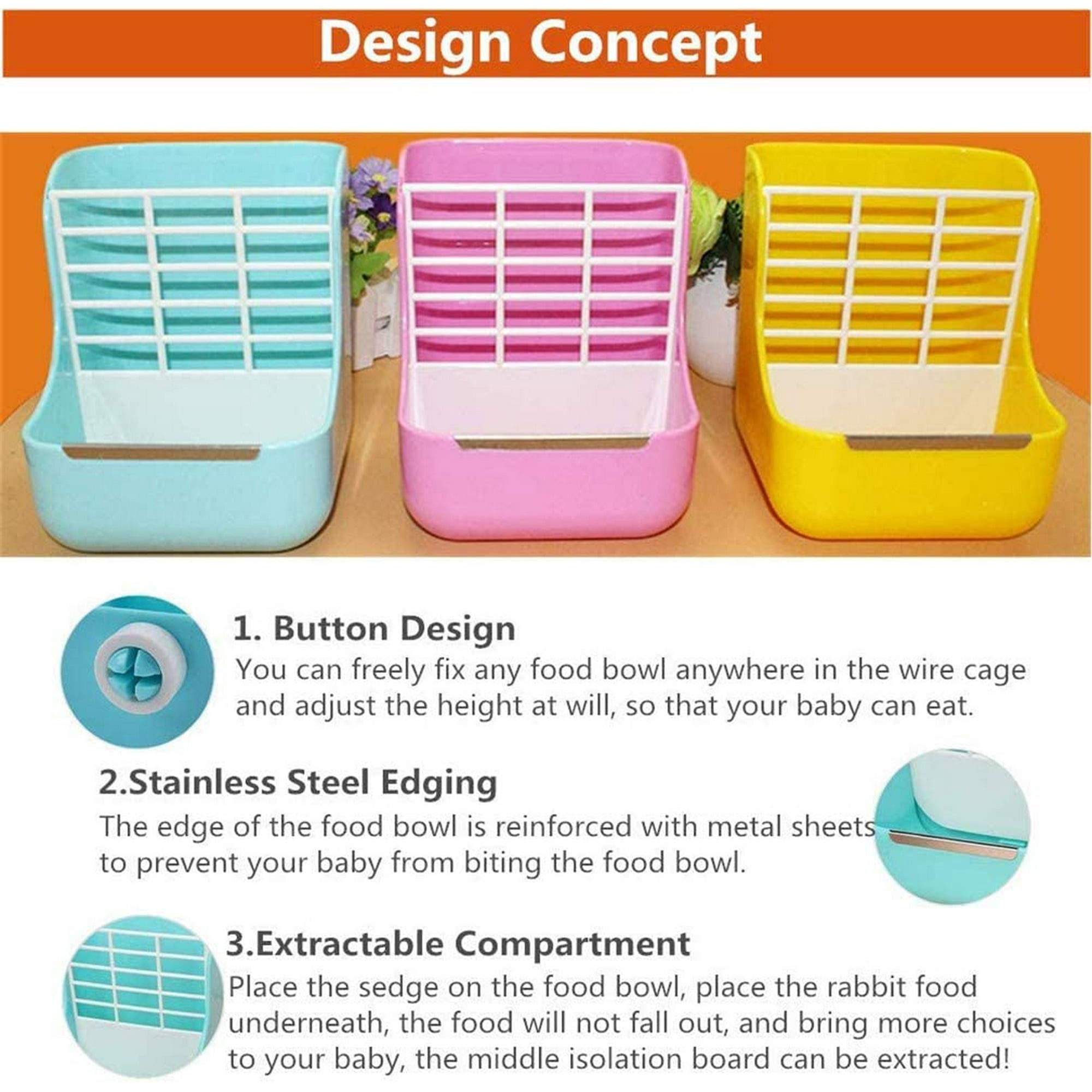 Guinea pig bowls feeders 2025