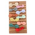 thumbnail image 5 of OUNONA 10-Pack Adorable Infant Girls Hair Bands for Photography and Everyday Wear, Soft Comfortable Baby Headbands, 5 of 7