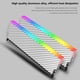 thumbnail image 4 of Ndcxsfigh Enfriador Del Radiador Del Disipador Térmico RAM ARGB 5 V Y 3 Pines para DDR2 DDR3 DDR4 DDR5 (plateado), 4 of 8