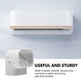 thumbnail image 2 of Miangastore Housse de Protection pour Unité Extérieure de Climatiseur Blanc 1Pcs 4.06X4.06X3.2In, 2 of 9