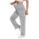 thumbnail image 4 of Primavera en Verano Pantalones Sueltos de Color Sólido, Dos Bolsillos de Cintura Elástica Pantalones Largos Casuales, 4 of 5