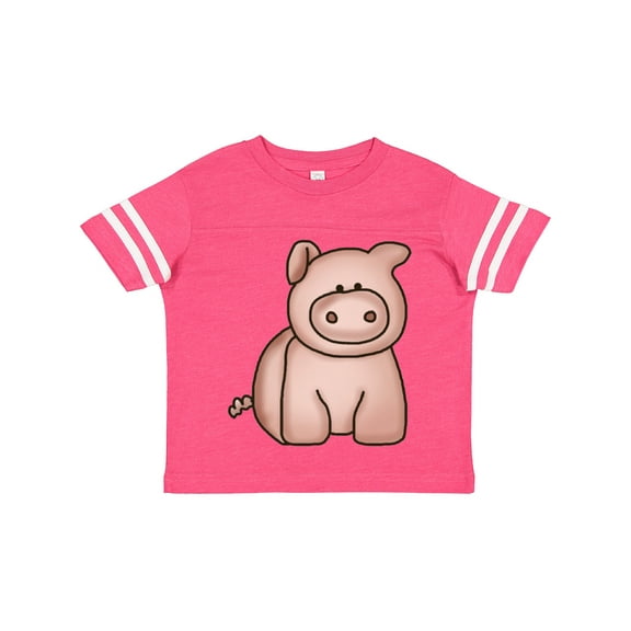 Inktastic Cute Little Pig Boys or Girls Toddler T-Shirt