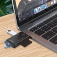 thumbnail image 3 of Lubelski 6-in-1 Multifunctional USB 3.0 Card Reader Mini Type-C TF-SD Card Reader OTG Adapter for Mobile Phone, 3 of 7