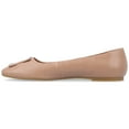 thumbnail image 3 of Journee Womens Zimia Ballet Slip On Square Toe Dress Flats, 3 of 9