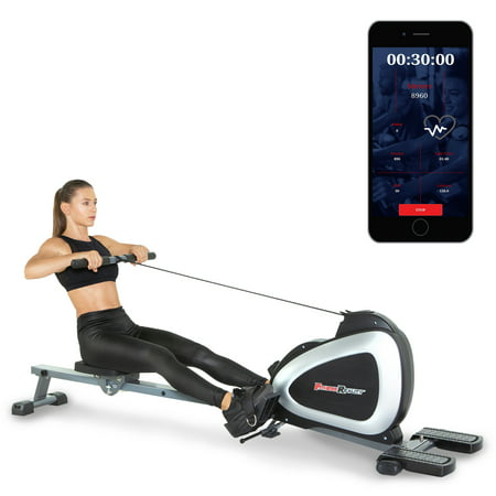 FITNESS REALITY 1000 PLUS Bluetooth Magnetic Rowing Machine Rower with Extended Optional Full Body Exercises and Free (Best Rowing Machine Under 1000)