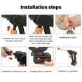 thumbnail image 6 of LELINTA Portable Power Washer - Battery Powered Pressure Washer, Handheld Pressure Washer Gun with Nozzles,Rechargeable High-Pressure Car Washer Gun, 6 of 8