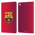 thumbnail image 1 of Head Case Designs Officially Licensed FC Barcelona Crest Halftone Leather Book Wallet Case Cover Compatible with Apple iPad mini (2019), 1 of 6