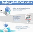 thumbnail image 4 of Angzhili 8Pcs SB-17A Toothbrush Replacement Heads, 4 of 8