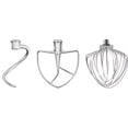 thumbnail image 1 of Juego de accesorios KitchenAid de acero inoxidable para batidoras de pie, 1 of 4