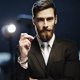 thumbnail image 5 of Corbata de los hombres de color sólido monocromo de poliéster de seda de negocios desgaste formal Casual Ocasión Uso, 5 of 8