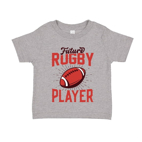 Future Rugby Player Toddler T-Shirt 2T Athletic Heather