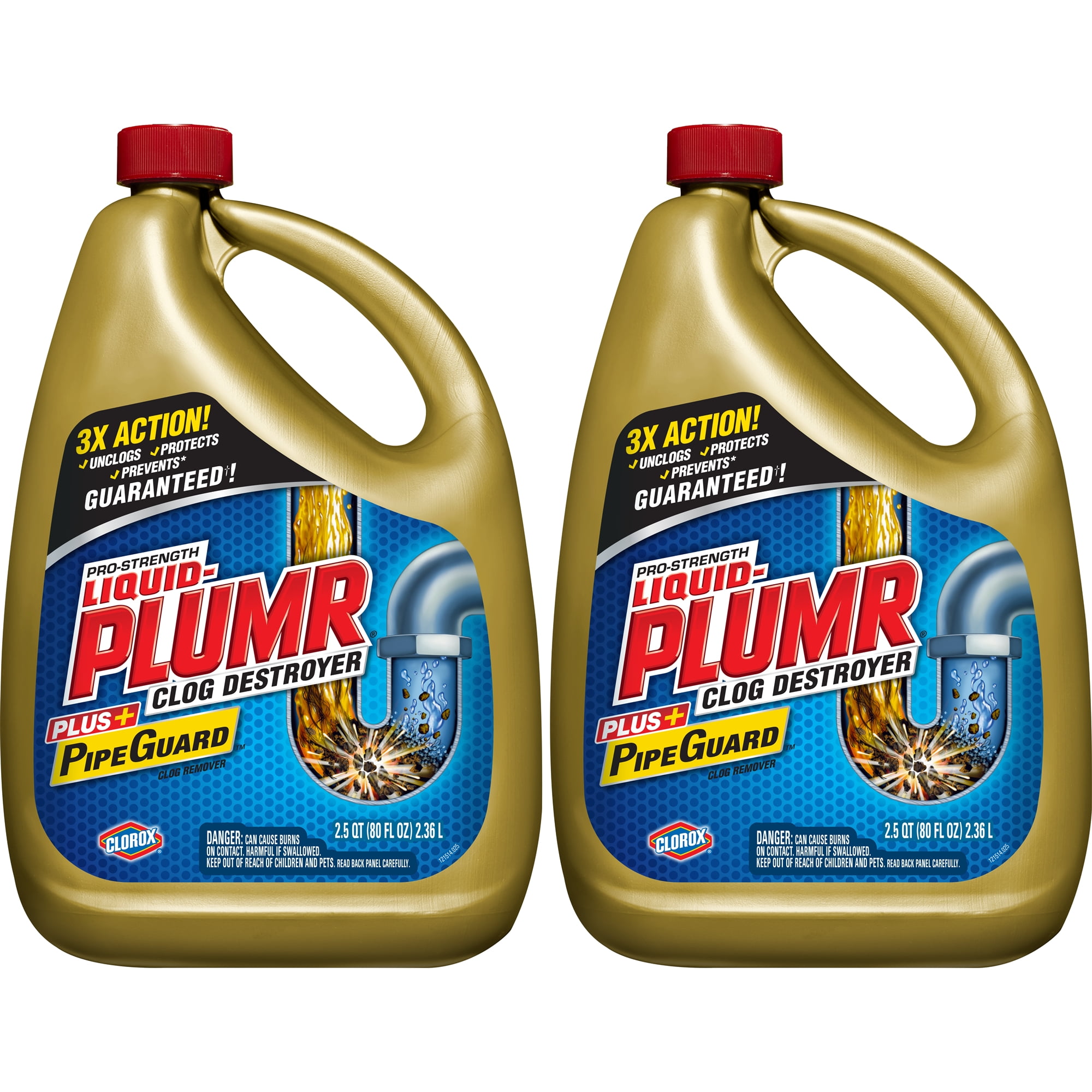 liquid plumr clog destroyer plus hair clog eliminator