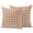 Orange, Beige, Tan, variant on Lumbar Pillow Covers 12 x 20 Inches, Dark Orange Checkered Waterproof Throw Pillow Cover Set of 2, Fall Farmhouse Rustic Buffalo Plaid Decorative Rectangle Cushion Covers for Patio/Tent/Couch/Garden