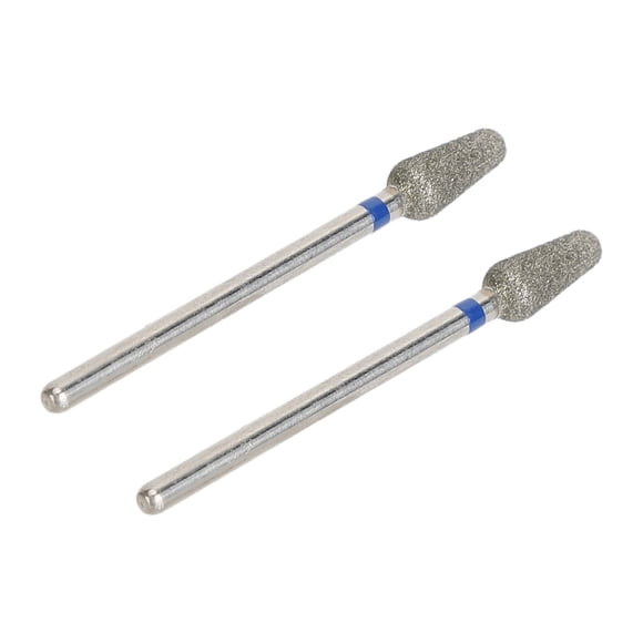 Brocas De Manicura Para Decoración De Uñas, 2 Piezas De Brocas De Acero De Tungsteno Para Manicuristas