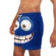 thumbnail image 4 of Pantalones Cortos de Cintura Elástica Divertidos Impresos Casuales de los Hombres, Bajos de Playa Ligeros de Verano, 4 of 5