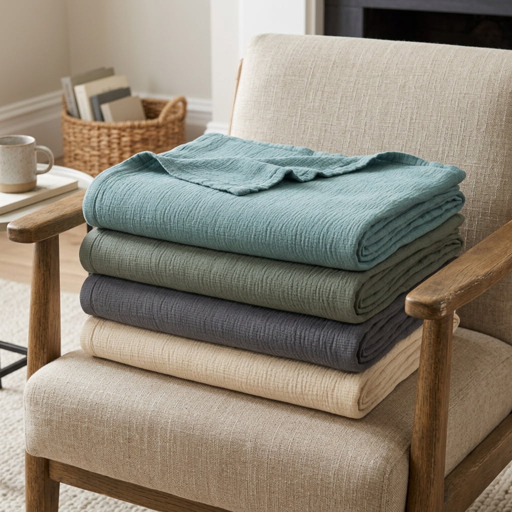 Allswell Matelasse Bed Blanket, Slate, King