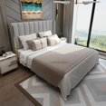 thumbnail image 4 of European Style Solid Wood King And Queen Size Bed For Bedroom Furniture Comfortable Upholstered High Quality Double Bed Set&nbsp; My Lux Decor Round, 4 of 10