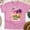 Azalea, variant on Vacation Time Beach T-Shirt – Sunset Palm Trees & Summer Holiday Graphic Tee, Azalea, Size S