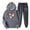 Dark Gray, variant on Feancey Womens Sweatsuits 2 Piece Set Valentines Day Casual Heart Print Hoodies and Jogger Pants Matching Sets Cute Y2K Tracksuit Two Piece Beige L