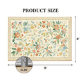 thumbnail image 7 of CHITOOMA 2'x3' Boho Runner Rug for Hallway, Machine Washable Stain Resistant Non-Shed Carpet, Floral Runner Rug with Non-Slip Backing for Kitchen, Entryway, Bedroom, Laundry, Bathroom, 7 of 7