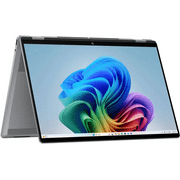 HP - OmniBook X Flip 2-in-1 - Copilot+ PC - 16" 2K Touch-Screen Laptop - AMD Ryzen AI 5 - 16GB Memory - 512GB SSD - Meteor Silver