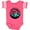 Football Pink and White, variant on Inktastic Gatlinburg, Tennessee- Mountains Boys or Girls Baby Bodysuit