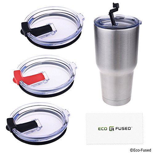 Spill And Leak Proof Lids For Oz Yeti Ramblers 3 Pack For Cold Drinks Upgrade