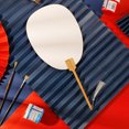 thumbnail image 2 of CSChome Ventilateur Rond d'Été Blanc Portable avec Pompons Style Chinois Accessoires de Danse, 2 of 7