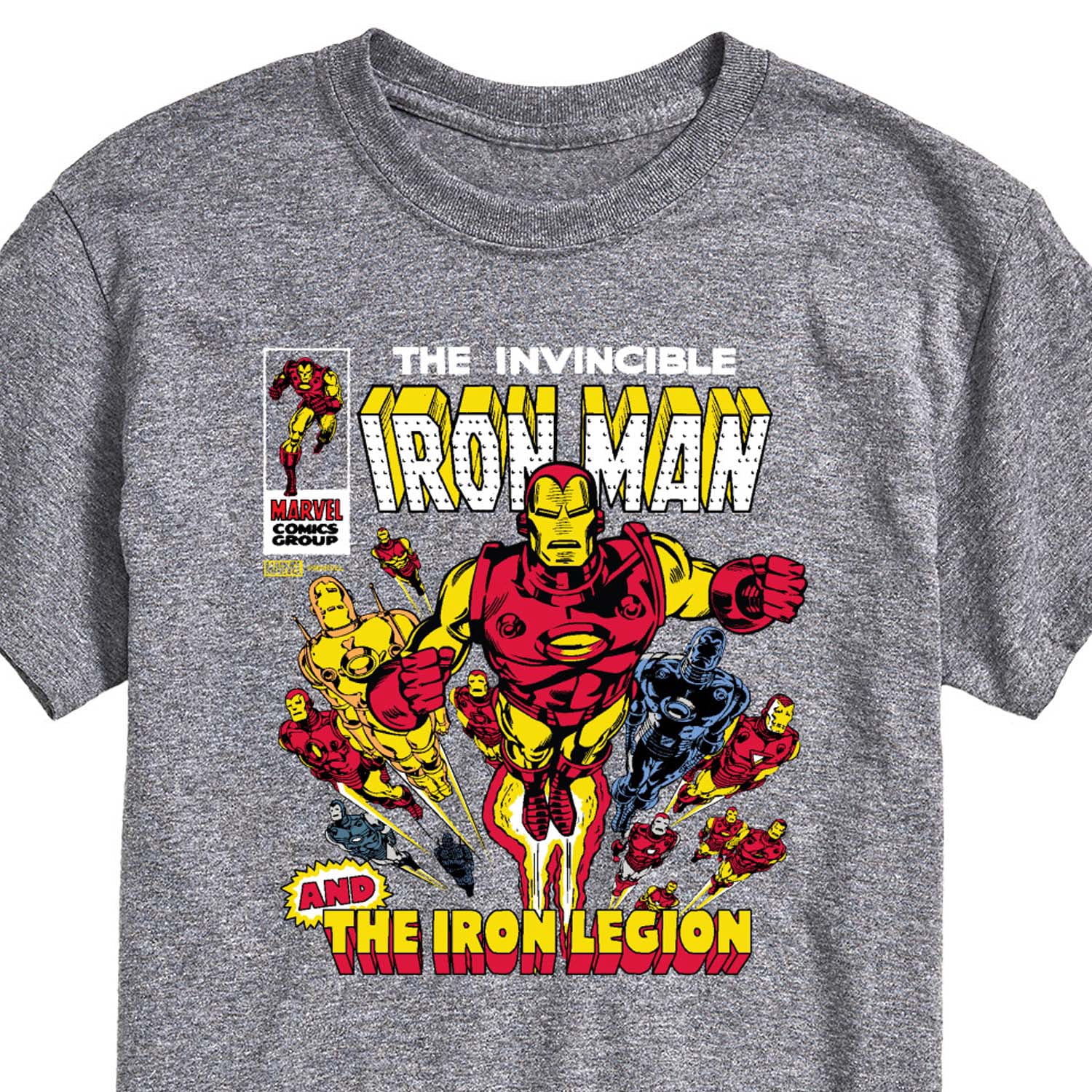 Marvel Iron Man - Comic Book Cover - Men's Short Sleeve Graphic T-Shirt