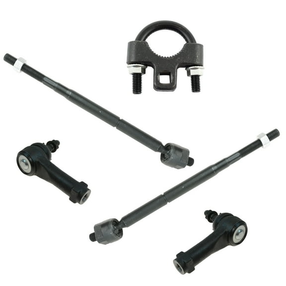 TRQ Front Tie Rod Set Fits Select 2005-2010 Chevrolet Cobalt 2006-2011 HHR 2007-2009 Pontiac G5 2005-2007 Saturn Ion