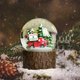 thumbnail image 4 of Caja de música con bola de cristal para regalo de Navidad, caja de música con iluminación autom Abanopi Caja de cien tonos, 4 of 5