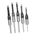 thumbnail image 4 of Broca de herramienta eléctrica de orificio cuadrado, herramientas de hardware de cinceles de mortajar para carpintería, broca de orificio duradero HSS 5 piezas shamjiam Bits cuadrados, 4 of 8