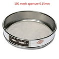 thumbnail image 1 of Tamis de Test Standard en Acier Inoxydable avec Ouverture de 10-100 Mailles Outils Utiles 100 Mailles, 1 of 6