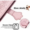 thumbnail image 3 of for Samsung Galaxy A04e Wallet Case, Cute Cat Dog Cartoon Style with Card Slots Holder PU Leather Flip Phone Cover Case for Samsung Galaxy A04e /Galaxy F04 /Galaxy M04 MG Rose Gold, 3 of 18