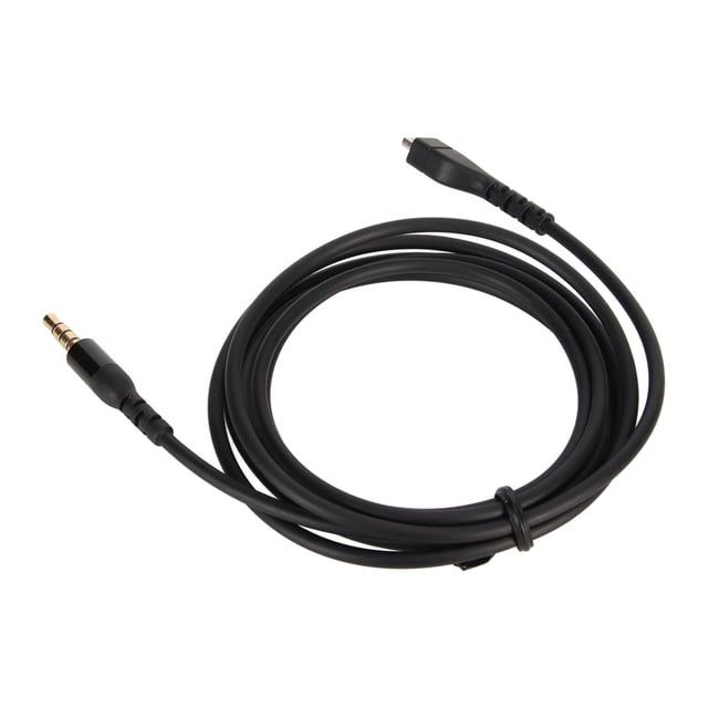 Cable de sonido para auriculares cubierta exterior de TPE Cable de sonido de repuesto finamente elaborado profesional para tabletas para PC