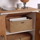 thumbnail image 5 of Cesta de almacenamiento de ratán tejido, caja de almacenamiento con tapa, hierba marina, cestas para la colada, organizador de maquillaje para baño, salón, cocina XXL, 5 of 7