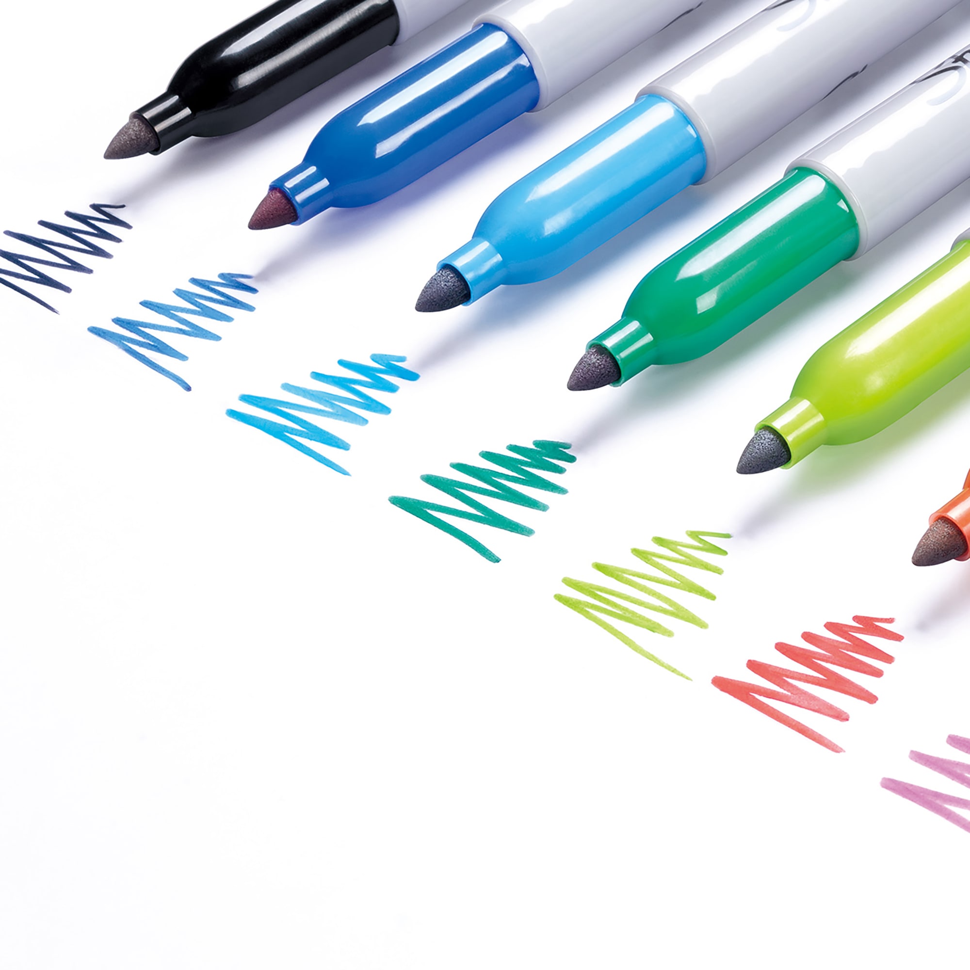 Sharpie Permanent Markers, Fine Point, Assorted Colors, 24 Pack photo 3