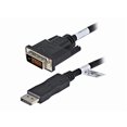 thumbnail image 1 of StarTech.com 10-Pack 6ft DisplayPort to DVI Cable, DisplayPort 1.2 to DVI-D Video Adapter Cable, 1080p, Passive DP++ to DVI Monitor Converter Cable, DP to DVI Digital Display, Male to Male - Passive DP 1.2 to DVI (DP2DVIMM6X10) - Adapter cable - DisplayPort (M) to DVI-D (M) - DisplayPort++ - 6 ft - passive, 1080p support - black (pack of 10), 1 of 3