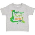 thumbnail image 3 of Inktastic My Great Aunt Loves Me Boys Toddler T-Shirt, 3 of 5