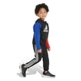 thumbnail image 4 of Boys 4-7 adidas Colorblock French Terry Hoodie & Pants Set Color: Gray Size: 7, 4 of 4
