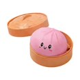 thumbnail image 4 of Juguete sensorial Bollo relleno al vapor con vaporera Bola de dumpling colorida elástica para Rosa, 4 of 9