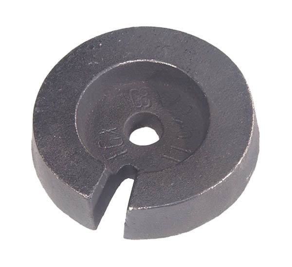 B&P Lamp® Cast Iron Loader 2 Pound Weight, For Table Lamp Bases