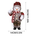 capino Cute Santa Claus Snowman Dancing Musical Doll Christmas Tree
