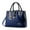 Blue, variant on TAIAOJING Womens Tote Handbags Fashion Girls Retro Solid Cat Fringe Shoulder Zip Tote Handbag Bags Elegant Retro Tote Bag Custom Ladies Handbag