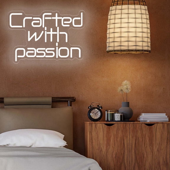 UPONRAY Three Lines Custom Neon Signs, Customizable USB-Powered & Dimmable LED Neon Light, Stylish Wall Decor for Bedroom, Home, Lover, Friend, Cool White, 10 inch
