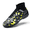BLACK/NEON GREEN, variant on Boys Girls Indoor Soccer Shoes High Top Football Turf Futsal Shoes for Little/Big Kid