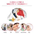thumbnail image 6 of KLL School Cute Gnomes Pattern Shower Cap & Bath Cap for Women,Reversible Oversized Waterproof Shower Caps for all Hair Lengths,Elastic Reusable Bathing Hair Cap, 6 of 6